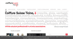 Desktop Screenshot of coiffuresuisseticino.ch
